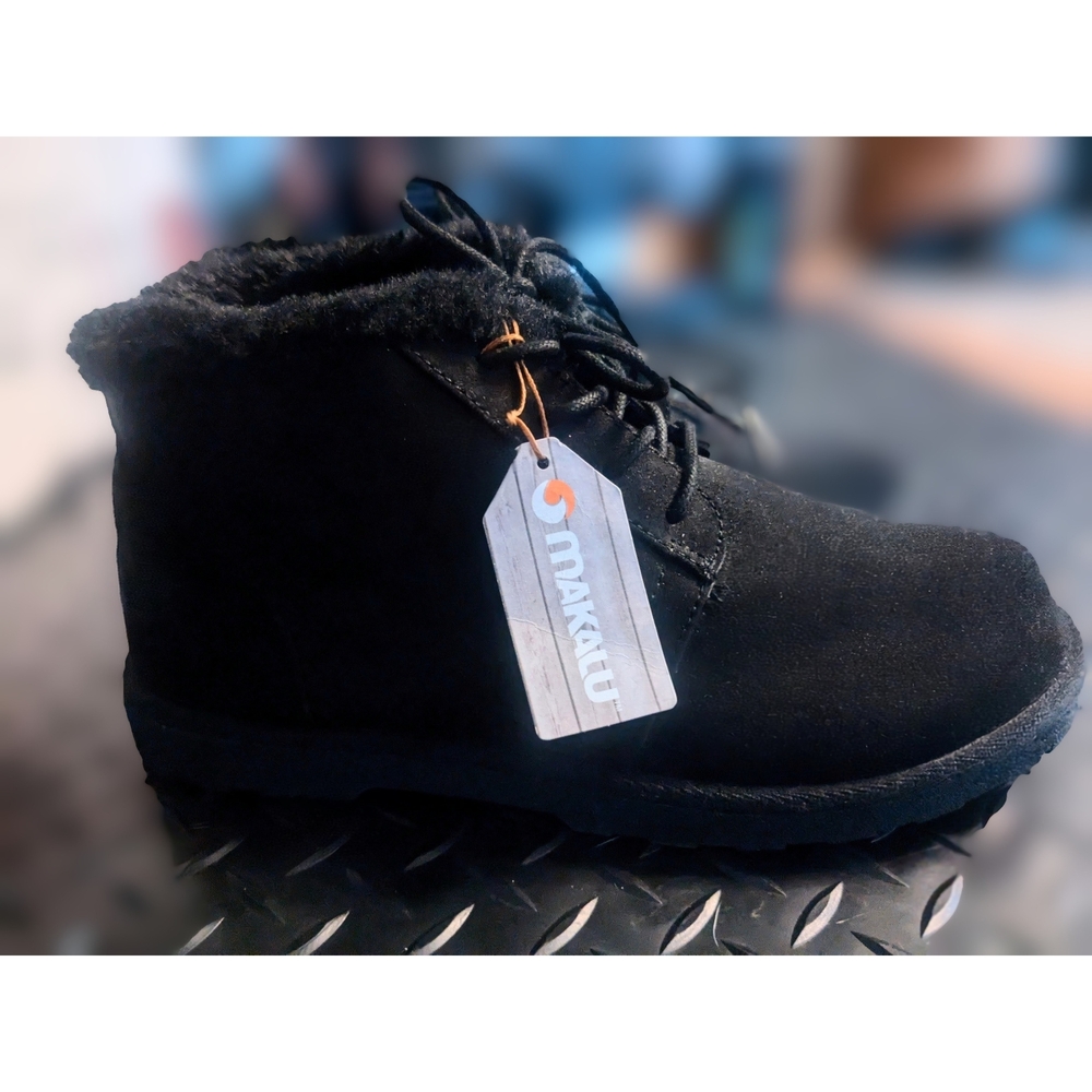 Makalu California Winter Ankle Boots With Faux Fur